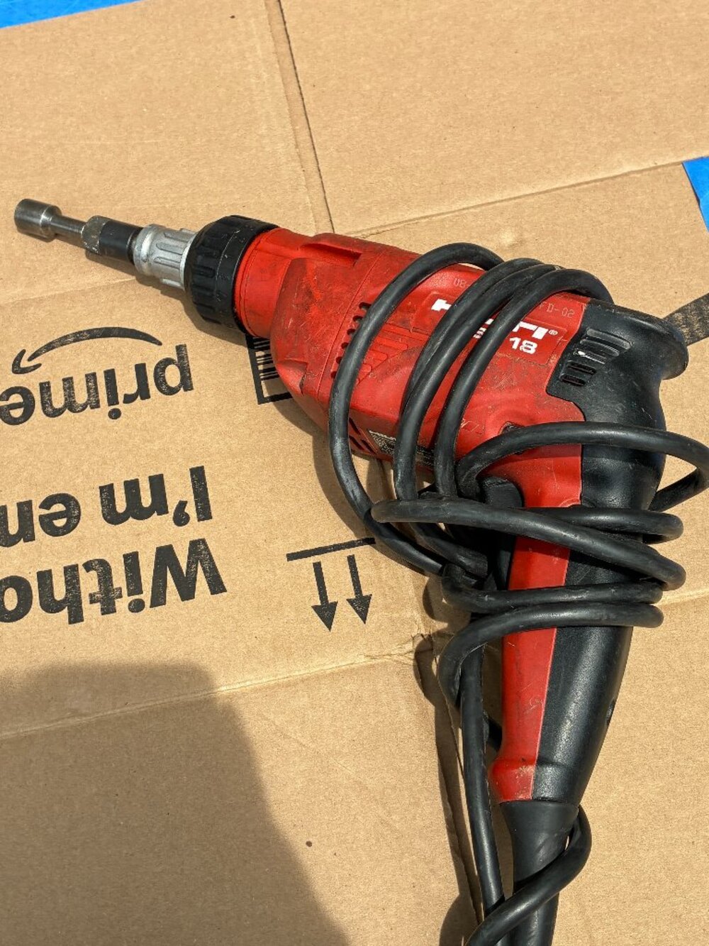 Hilti ST 18 Corded Metal Screwdriver Adjustable Torque Heavy Duty Power Tool